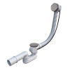 Сифон для ванны TONI ARTI TA-BS-80NB, G1 1/2"х40/50, никель