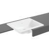 Раковина VITRA S20 (С20), 550х450, прямоугольная, с переливом, встраиваемая сверху