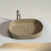 Раковина-чаша CERAMICA NOVA Element (Элемент) 60, 122х600х385, овальная, капучино матовый