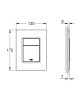 Клавиша для инсталляции GROHE Skate Cosmopolitan S 37535GL0, золотой глянцевый