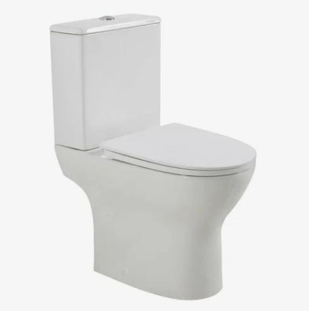 Унитаз напольный BELBAGNO Romano (Романо), 36,5х64, безободковый, торнадо, с сиденьем микролифт