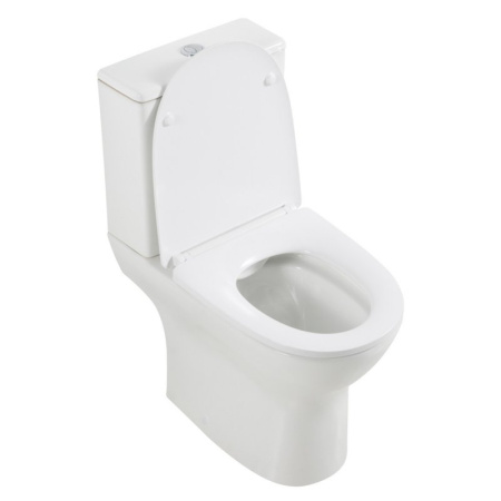 Унитаз напольный BELBAGNO Romano (Романо), 36,5х64, безободковый, торнадо, с сиденьем микролифт