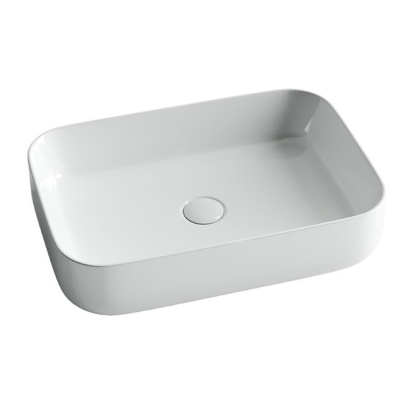 Раковина-чаша CERAMICA NOVA Element (Элемент) 60, 140х600х420, прямоугольная, без перелива
