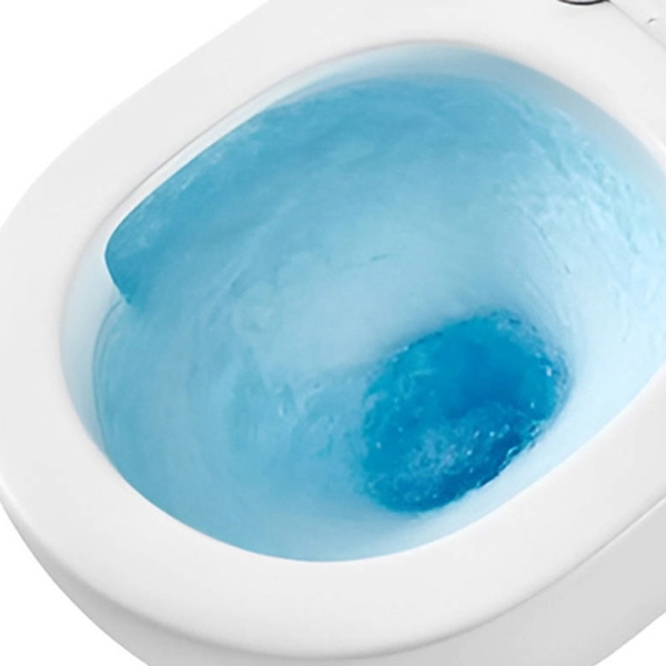 Унитаз подвесной CALYPSO CS53UQ-OK, 35,5х51,5, безободковый, торнадо, с сиденьем микролифт