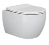 Унитаз подвесной CERAMICA NOVA Play (Игра), 37х49, безободковый, с сиденьем микролифт