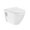 Унитаз подвесной VITRA S50 (С50), 36х52, безободковый, без сиденья