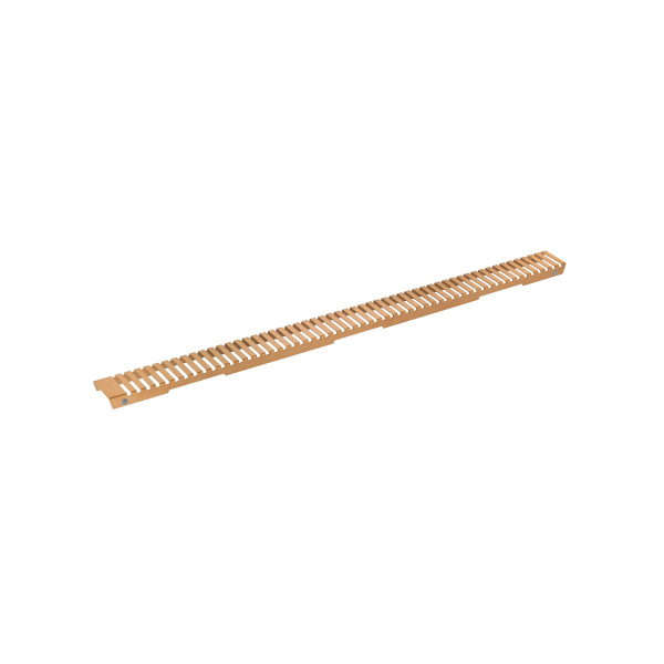 Решетка WONZON & WOGHAND WW-651900L-BRG 900, розовое золото брашированное