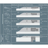 Сифон TECEdrainline 650001, боковой, DN 50