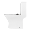 Унитаз напольный CALYPSO CS5305UQ-TK, 35х64, безободковый, торнадо, с сиденьем микролифт