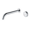 Смеситель для раковины BOHEME Tech 158/2-CR, 200мм, встраиваемый, хром глянцевый