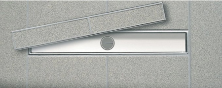 Решетка TECEdrainline Plate II 800, для укладки плитки, для водоотводящего желоба TECEdrainline