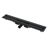 Водоотводящий желоб ALCAPLAST APZ101BLACK-750 Low, без решетки