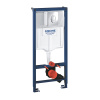 Инсталляция для унитаза GROHE Rapid SL 38721001, клавиша хром глянцевый