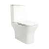 Унитаз напольный CALYPSO CS4852UQ-OK, 35х65, безободковый, торнадо, с сиденьем микролифт