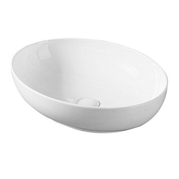 Раковина-чаша SANTILINE SL-1104, 145х515х390, овальная, без перелива