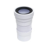 Гофра для унитаза McALPINE MRWC-F23P, 230-440мм, 97/107х110мм