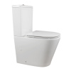 Унитаз напольный CALYPSO CS2149UQ-TKS, 38х60,5, безободковый, торнадо, с сиденьем микролифт