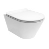 Унитаз подвесной KERAMA MARAZZI Plaza Modern (Плаза Модерн), 36х53, безободковый, без сиденья