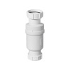 Клапан сливной McALPINE MRNRV40-PB G1 1/2"х40, самозакрывающийся (сухой сифон)