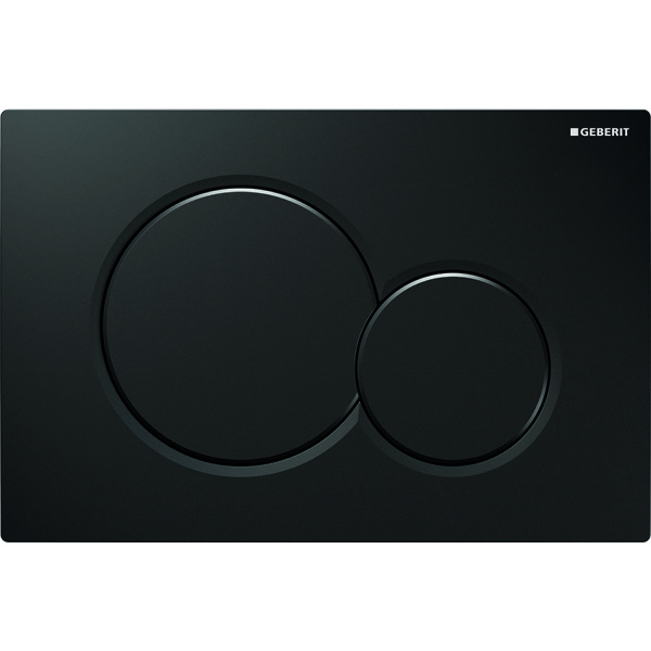 Клавиша для инсталляции GEBERIT Sigma01 115.770.DW.5, черный глянцевый