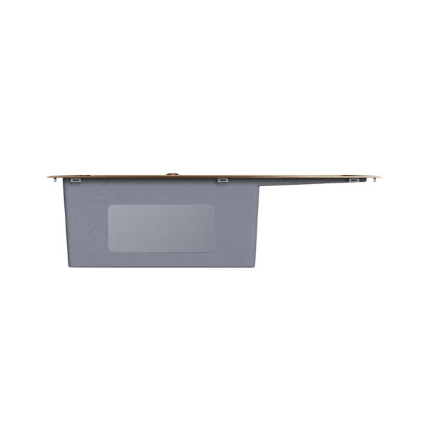 Мойка кухонная MIXLINE Pro (Про) 780х500, прямоугольная, левая, бронза СЦ