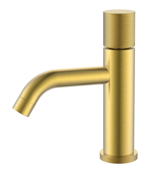 Смеситель для раковины BOHEME Stick 121-MG.2, золотой матовый
