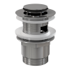 Выпуск для раковины ALCAPLAST A39 G1 1/4, Click/Clack, с донным клапаном, с переливом, хром глянцевы