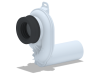 Сифон для писсуара АНИ U0605, горизонтальный 50
