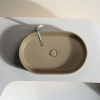 Раковина-чаша CERAMICA NOVA Element (Элемент) 60, 122х600х385, овальная, капучино матовый