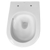 Унитаз подвесной CALYPSO CS74UQ-OK, 36,5х53,5, безободковый, торнадо, с сиденьем микролифт