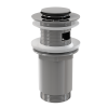Выпуск для раковины ALCAPLAST A391 G1 1/4, Click/Clack, с донным клапаном, с переливом, хром глянцев
