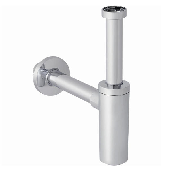 Сифон для раковины GEBERIT 151.035.21.1 G1 1/4х40, горизонтальный выпуск, хром глянцевый