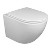 Унитаз подвесной CALYPSO CS46UQ-OKS, 36х49, безободковый, торнадо, с сиденьем микролифт