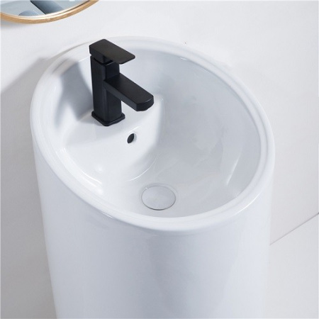 Раковина напольная CERAMALUX P7030L, 970х455х470, круглая