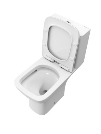 Унитаз напольный BELBAGNO Romano (Романо), 36,5х64, безободковый, торнадо, с сиденьем микролифт