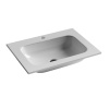 Раковина накладная CERAMICA NOVA Grace (Грация) 60, прямоугольная, без перелива