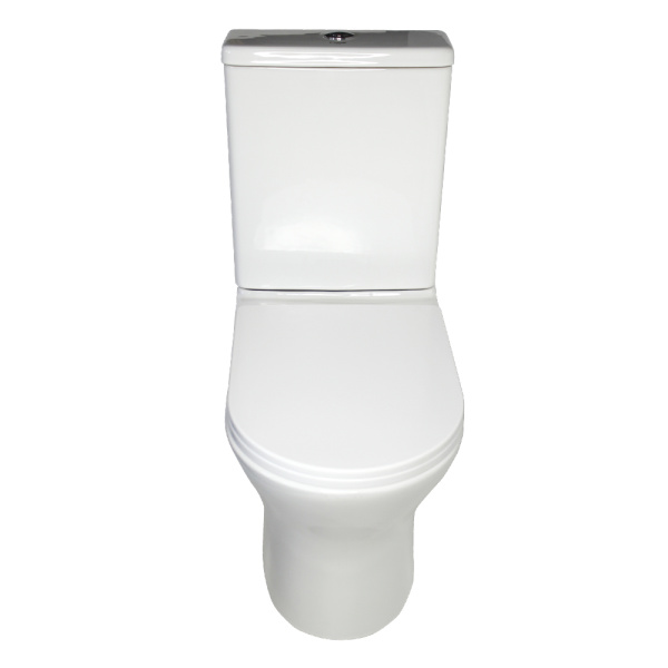 Унитаз напольный CALYPSO CS4851UQ-TK(OK), 35х65, безободковый, торнадо, с сиденьем микролифт
