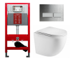 Инсталляция CALYPSO Omega CS516A (унитаз CS74UQ-OK с сиденьем микролифт+инсталляция+клавиша CS39SS+W