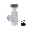 Сифон для раковины McALPINE MRW2 G1 1/4"х32, горизонтальный выпуск, без гофры