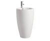 Раковина напольная SANTILINE SL-4004, 840х500х500, круглая, с переливом