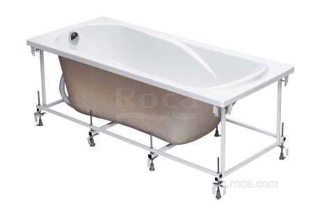 Ванна акриловая ROCA Uno 160x75