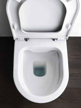 Унитаз подвесной LAUFEN Kartell (Картель), 37х54,5, безободковый, без сиденья