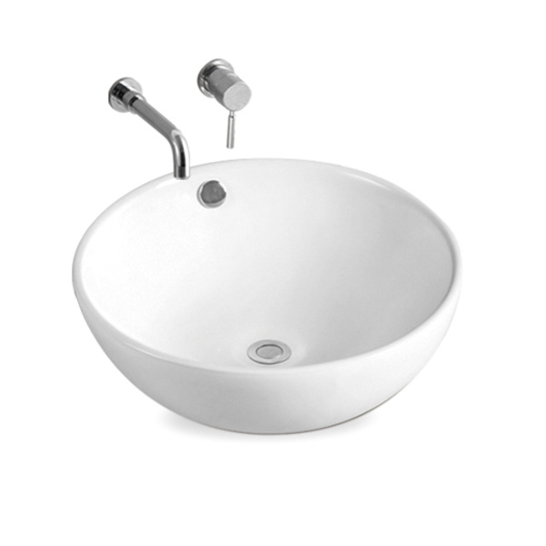 Раковина-чаша GROSSMAN Classic (Классик), 170х420х420, круглая, с переливом