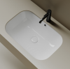 Раковина CERAMICA NOVA Era (Эра) 60, 510х405, прямоугольная, с переливом, встраиваемая снизу