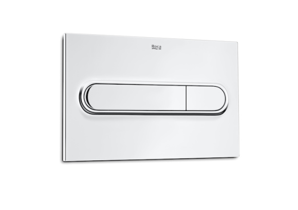 Клавиша для инсталляции ROCA Duplo One 890199002 PL5, хром матовый