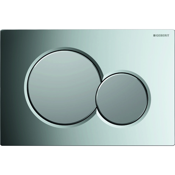 Клавиша для инсталляции GEBERIT Sigma01 115.770.KA.5, хром глянцевый/хром матовый