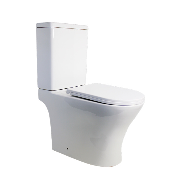 Унитаз напольный CALYPSO CS4851UQ-TK(OK), 35х65, безободковый, торнадо, с сиденьем микролифт