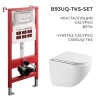 Инсталляция CALYPSO Beta CS105M (унитаз CS93UQ-TKS с сиденьем микролифт+инсталляция)