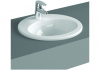 Раковина VITRA S20 (С20), 525х475, овальная, с переливом, встраиваемая сверху