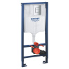 Инсталляция для унитаза GROHE Rapid SL 38772001, клавиша хром глянцевый